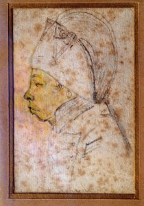 フランソワ・ハンリオ（1761-1794）の肖像 ガブリエルによるドローイング（18世紀） パリ、カルナヴァレ美術館蔵 作： Georges Francois Gabriel