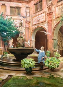 アウグスティヌスの小さな回廊 作： Georges François Castex
