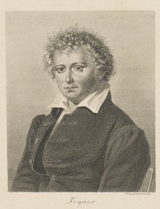 Esaias Tegnér 1782-1846 の肖像、1830 年頃。 作： Georges François Louis Jaquemot