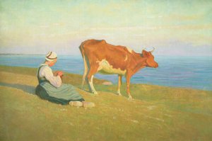 夕方、ブルターニュ 作： Georges Gascoyne