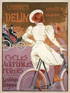 Delin Cycles Automobiles Moteurs。 1898 作： Georges Gaudy