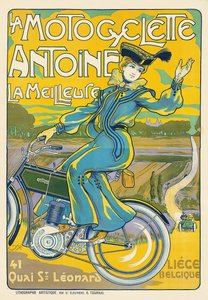 アントワーヌのオートバイ。 作： Georges Gaudy
