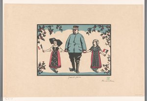 おじいさん（オリジナルシリーズタイトル） 作： Georges Hermann Rene Paul (signed by artist)