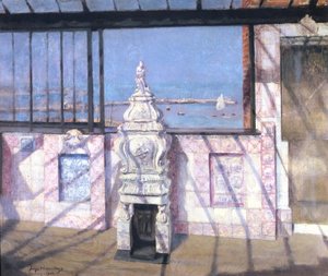 ガーンジー島の展望台、1905 作： Georges Hugo