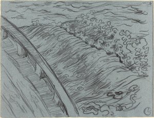 ボートの端の海、ブルターニュ 作： Georges Lacombe