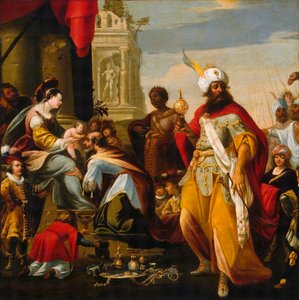 1624年以前のマギの礼拝。 作： Georges Lallemand