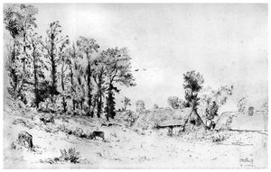 「Val de Septimonville」、c1880-1940 1924 作： Georges Le Meilleur