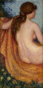 ザ・バザー; La Baigneuse-De Baadster、 作： Georges Lemmen