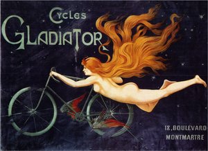 グラディエーター サイクル カンパニー、1905 年 作： Georges Massias