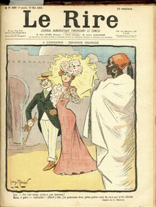 ジョルジュ・ムニエ（1869-1934）による『Le Rire』誌の表紙のイラスト 作： Georges Meunier