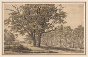 風景、1800 年代前半。 作： Georges Michel