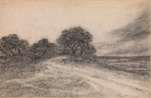 木々のある風景 作： Georges Michel