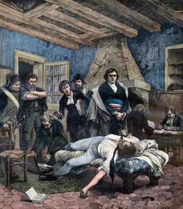 チャールズピケグルの死 作： Georges Moreau de Tours