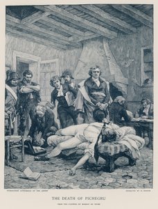 ピケグルの死 作： Georges Moreau de Tours