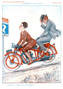 「La Vie Parisienne」のイラスト 作： Georges Pavis