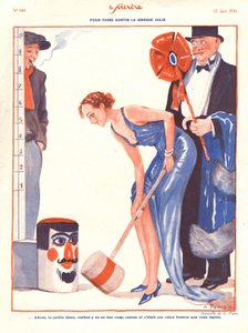 「Le Sourire」のイラスト、1930 年 6 月（カラー リソ）
