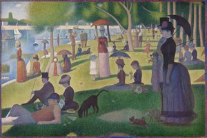 La Grande Jatte の日曜日 — 1884, 188486. 作： Georges Pierre Seurat