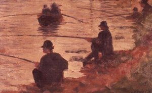 漁師 作： Georges Pierre Seurat