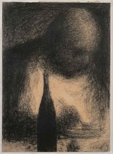 ダイナー、c。 1883-1884。 作： Georges Pierre Seurat