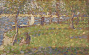 「ラ・グランデ・ジャット」の勉強 作： Georges Pierre Seurat