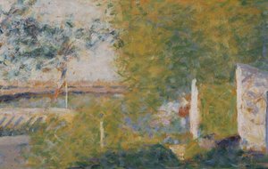ビノーの橋。 作： Georges Pierre Seurat