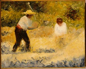 石積み 作： Georges Pierre Seurat