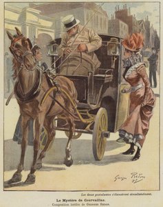 クービラン・ミステリー（カラーリトグラフ 作： Georges Redon