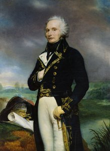アレクサンドル・フランソワ・マリー・ド・ボーハルナイ子爵（1760-94）の肖像画 作： Georges Rouget