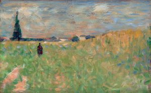 夏の風景 作： Georges Seurat