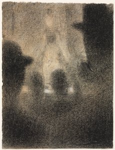 カフェ・パリジャンで 作： Georges Seurat