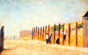 出る杭を打つ 作： Georges Seurat