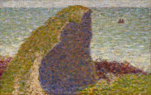 Georges Seurat - ル・ベック・デュ・オック（習作） 作： ジョルジュ・スーラ