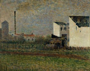 郊外 作： Georges Seurat