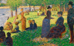 大きなボウル 作： Georges Seurat