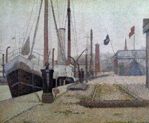ラマリア &39;オンフルール 作： Georges Seurat