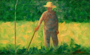庭師（DerGärtner） 作： Georges Seurat