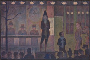 パレードデシルク（サーカスサイドショー） 作： Georges Seurat