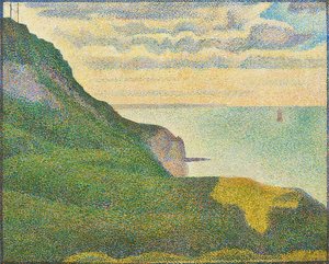 Port-en-Bessin、ノルマンディー。 1888