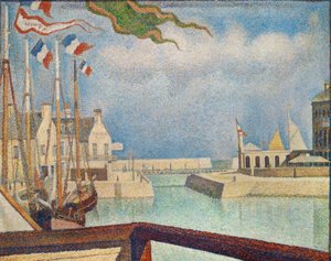 ポーティーン・ベッサン、日曜日 作： Georges Seurat