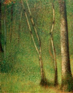 ポントベールの下草（ポントベールのヴァルト） 作： Georges Seurat