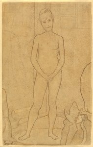 「The Models」以降の研究 作： Georges Seurat