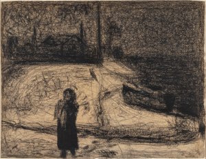 ゾーン（城壁の外） 作： Georges Seurat