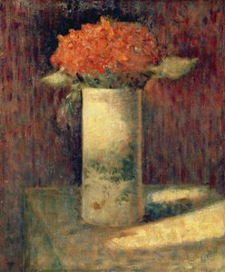 花瓶、1878〜79年頃 作： Georges Seurat
