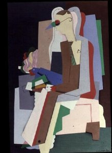 読書する若者 作： Georges Valmier