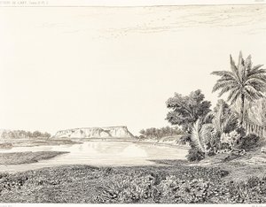 イラク、バビロンの眺め、ジョルジュ・ペロ（1832-1914）とシャルル・チピエ（1835-1901）の彫刻からF・トーマスが描いたもの、Histoire de l