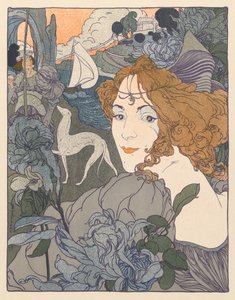 リターン、1897。 作： Georges de Feure