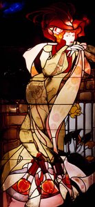 女性像 作： Georges de Feure