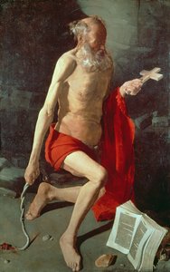 聖ジェローム、1620年頃