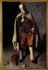 老犬のこと塔のジョージ（1593-1652）の絵