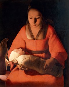 新生児 作： Georges de La Tour